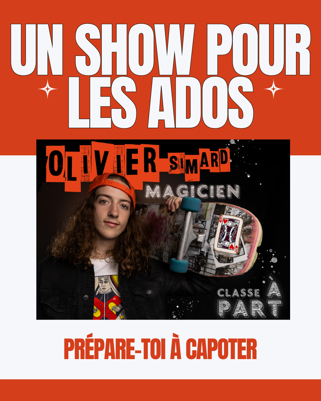 spectacle de magie adolescents