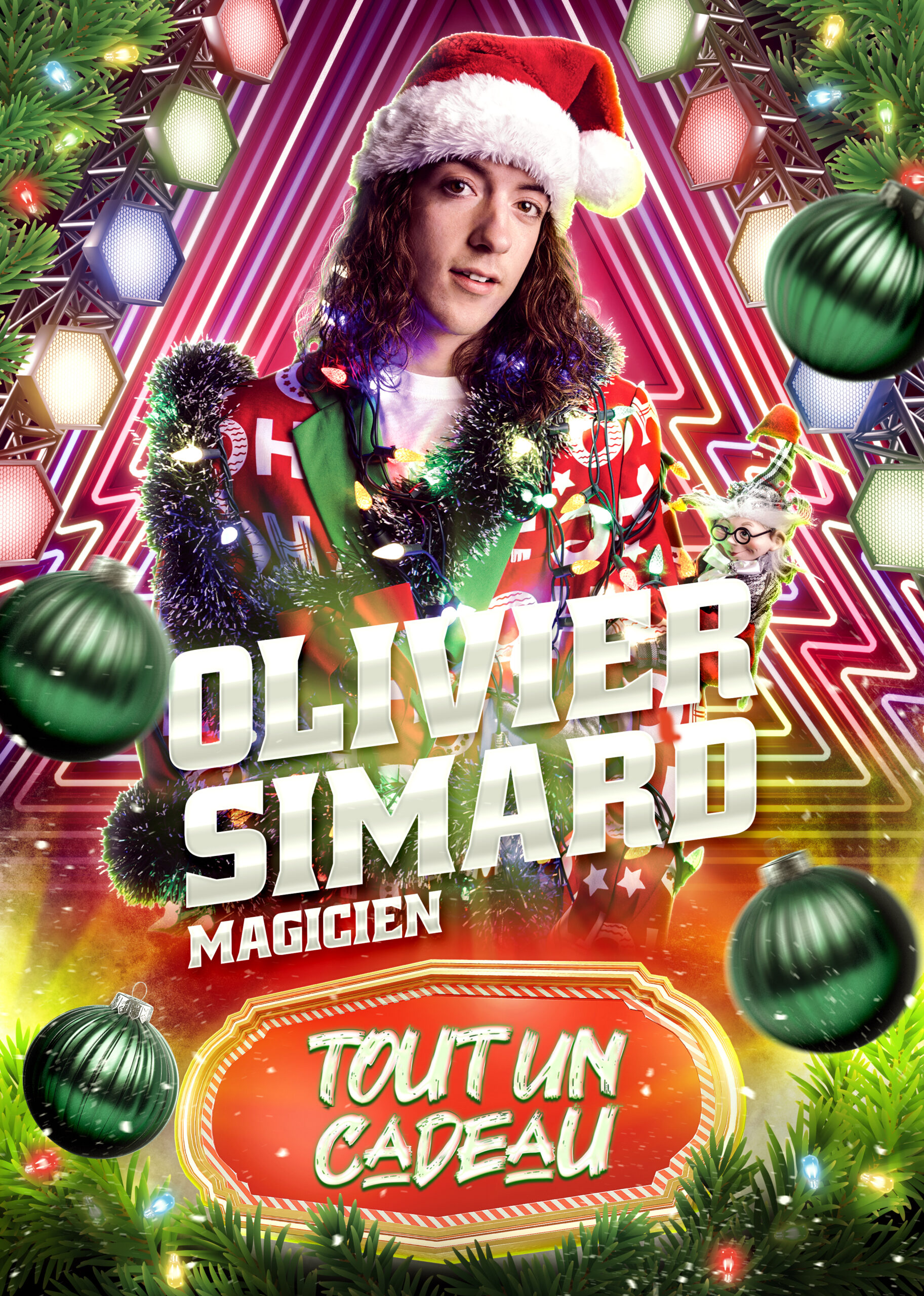 spectacle de magie fêtes Noel